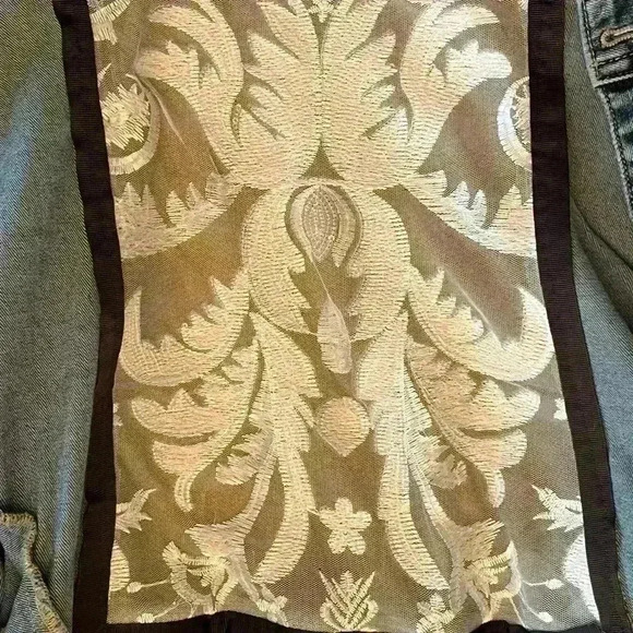 Upcycled Denim Jacket Womens Size Small One-of-a-kind Bachelorette Wedding Bride - Picture 8 of 9